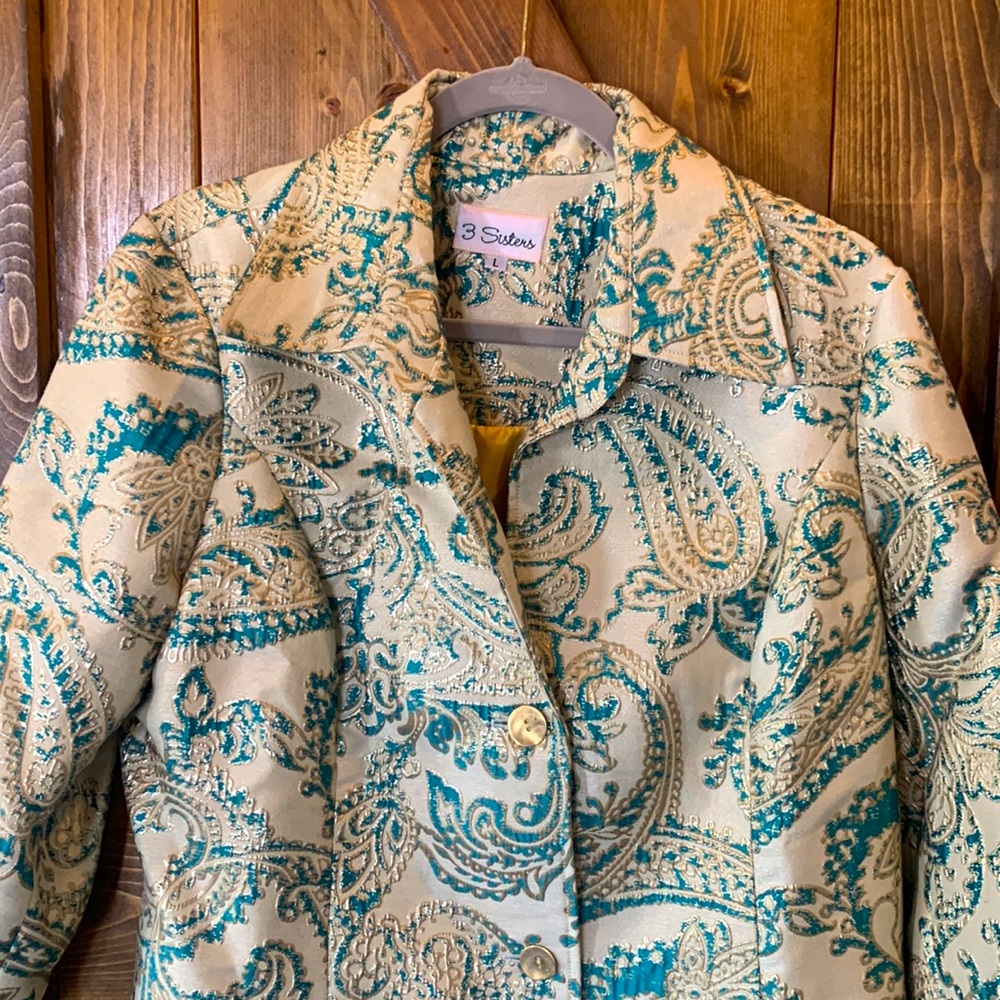 Tapestry coat